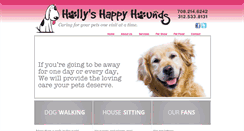 Desktop Screenshot of happyhounddogs.com